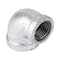 B & K STZ Industries 3/4 in. FIP each X 1/2 in. D FIP Galvanized Malleable Iron 90 degree Reducing Elbow 311UPRE-3412 - alternate 1